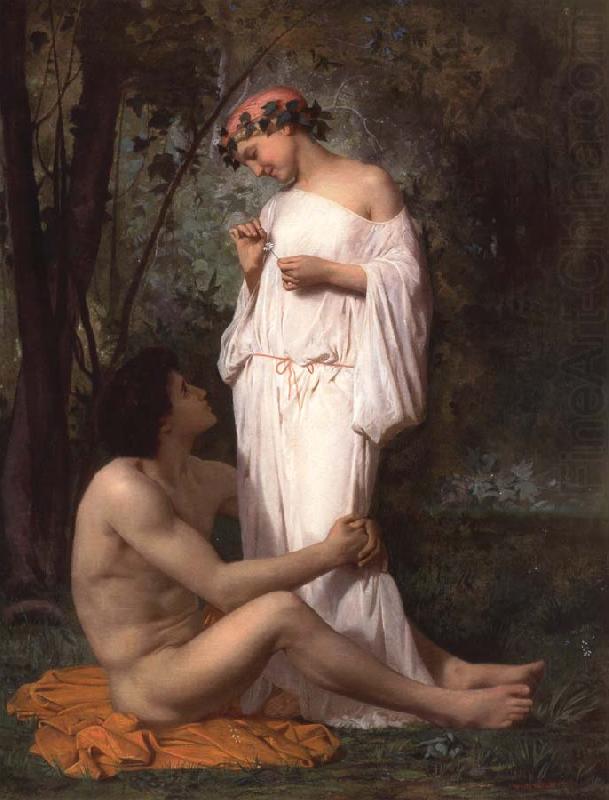 Idyii, Adolphe William Bouguereau